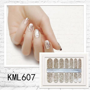 5 pack Nail Glitter Women Girls Manicure Set(70 pcs)