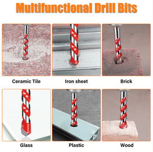 5 PCS Multifunctional Drill Bits(Christmas Hot Sale)
