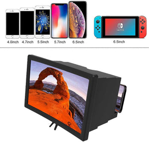 12'' 3D Smartphone Screen Magnifier