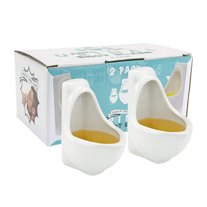 🔥Christmas Hot Sale🔥Novelties Party Ceramic Wine Glasses (Set Of 2)