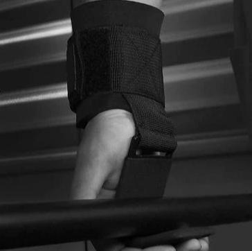EASYLIFT™ WEIGHT LIFTING HOOKS GRIPS WITH WRIST WRAPS & STRAPS (PAIR)