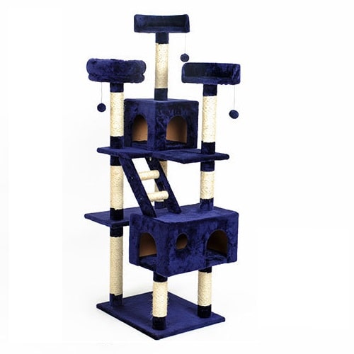 Condo Climbing Luxurious Designer Modern Cat Tree Bed