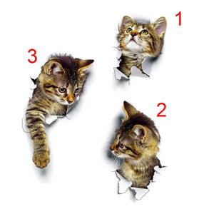 3D Cat Wall Window Sticker（Buy 4 Get 1 Free,Add 5 to Cart）