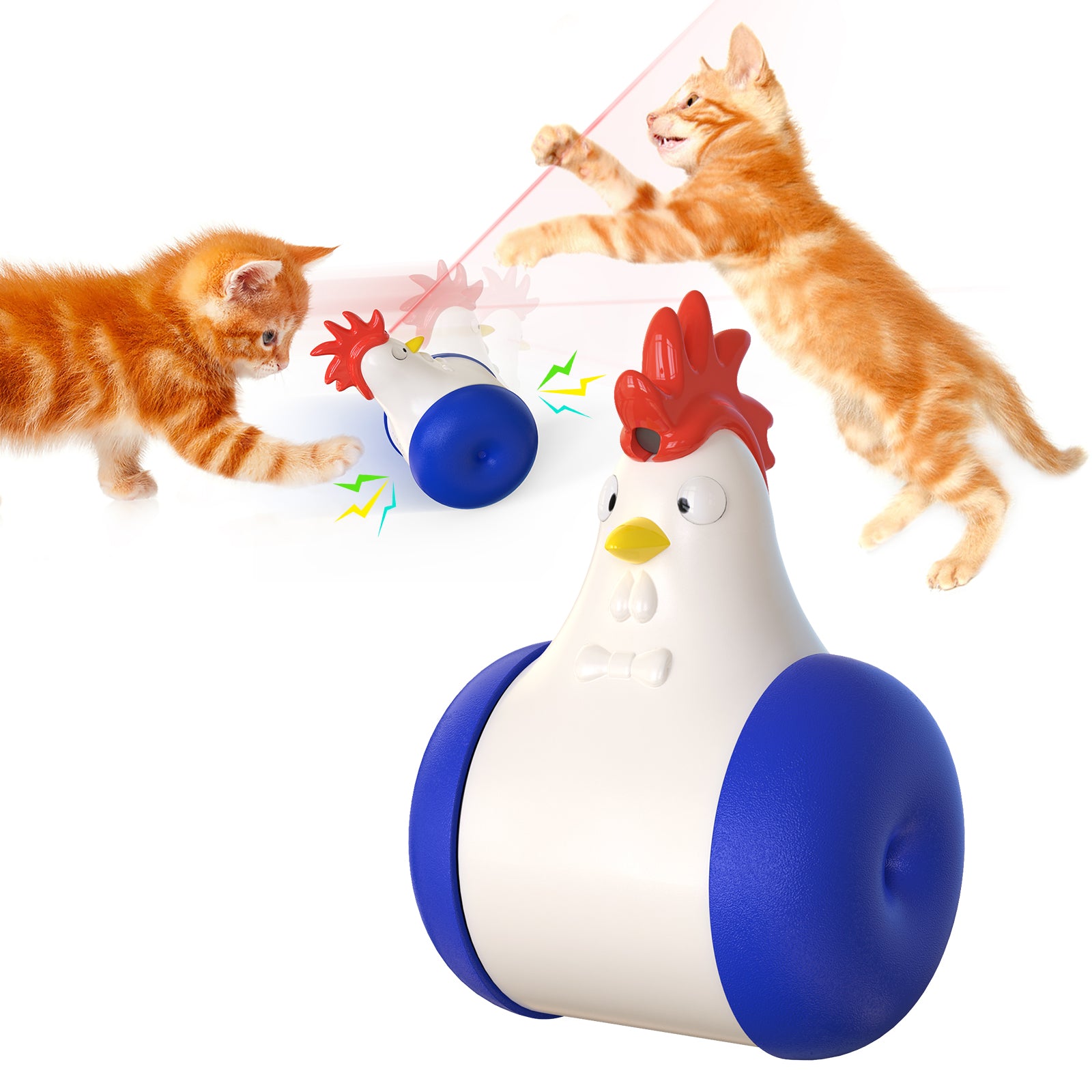Hot Sale Interactive Smart Automatic Electronic Laser Pointer Cat Toy