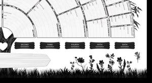 Family Tree Chart - 6 Generations