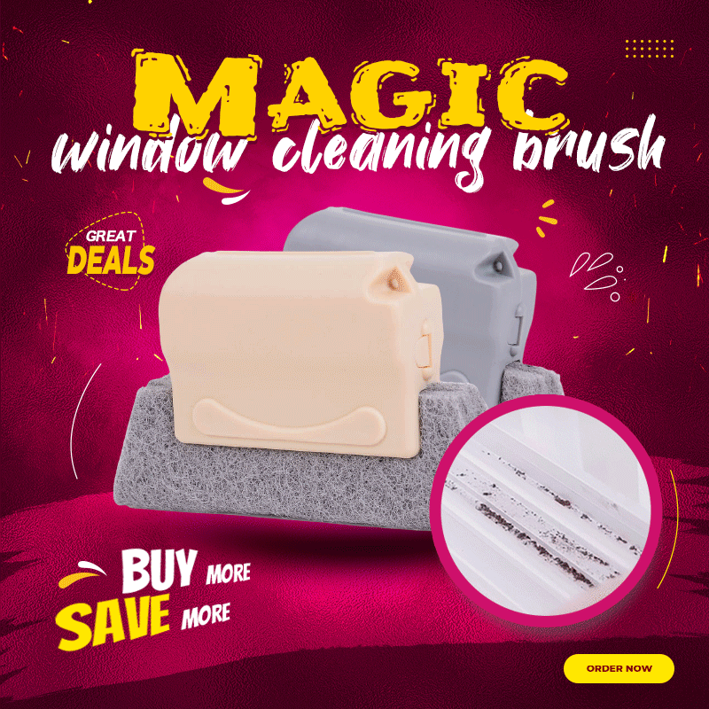 Magic window cleaning brush- ✨✨Quickly clean all corners and gaps✨✨