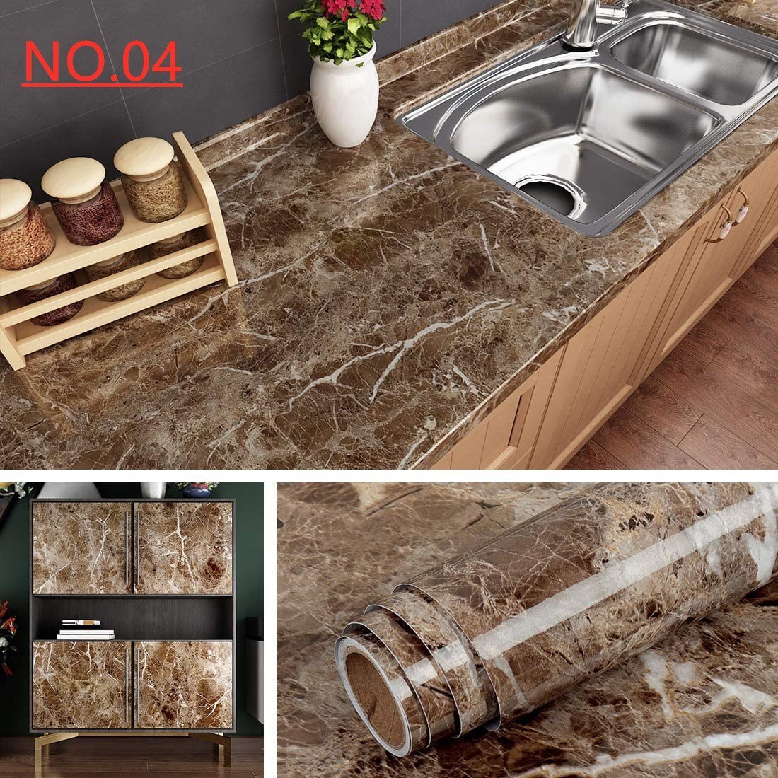 Waterproof Marble Wallpaper