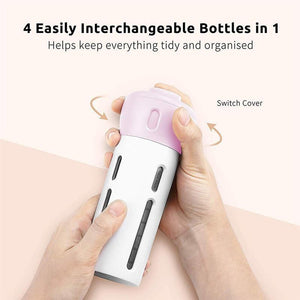 4-in-1 Lotion Shampoo Gel Travel Dispenser