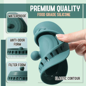 Silicone Anti-Clogging Deodorant Strainers-2PCS