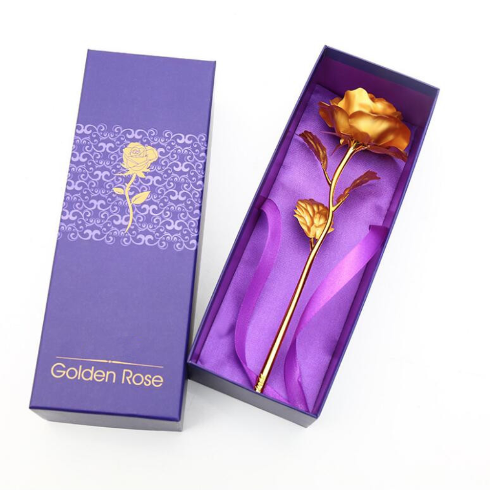 24k Gold Rose