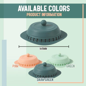 Silicone Anti-Clogging Deodorant Strainers-2PCS