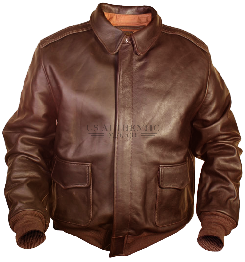 [Factory Outlet] 50% OFF Holiday Sale - Men's Air Force A-2 Leather Flight Bomber Jacket [FREE SHIPPING]