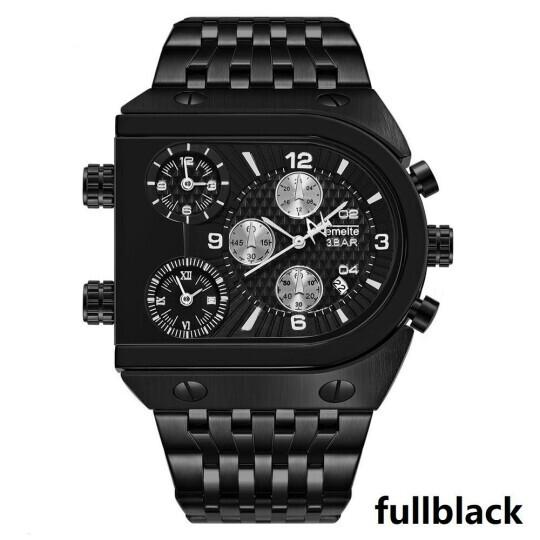 Fashion steel band sports quartz watch