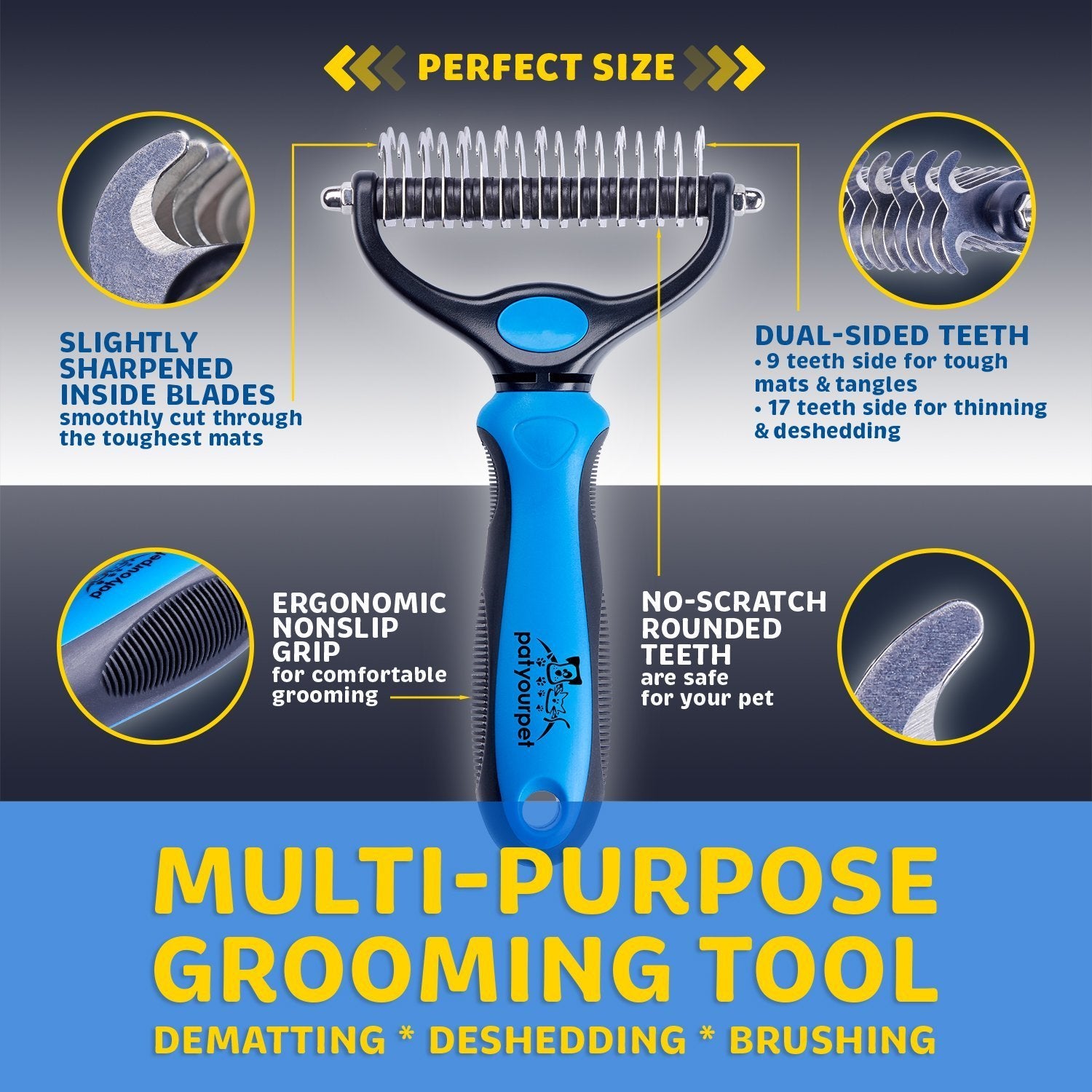 🔥Christmas Hot Sale🔥Pet Pro Grooming Tool