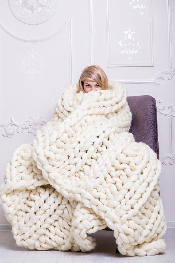 🔥Christmas Sale🔥Chunky Knit Blanket