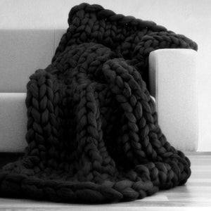 🔥Christmas Sale🔥Chunky Knit Blanket