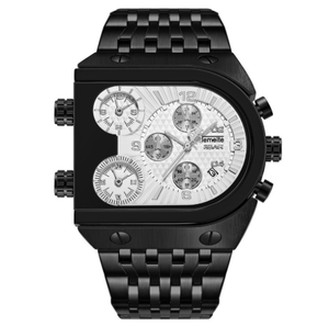 Fashion steel band sports quartz watch