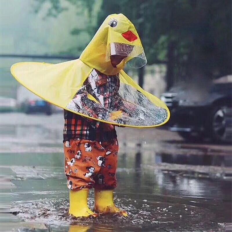 Kids Reusable Portable Raincoat