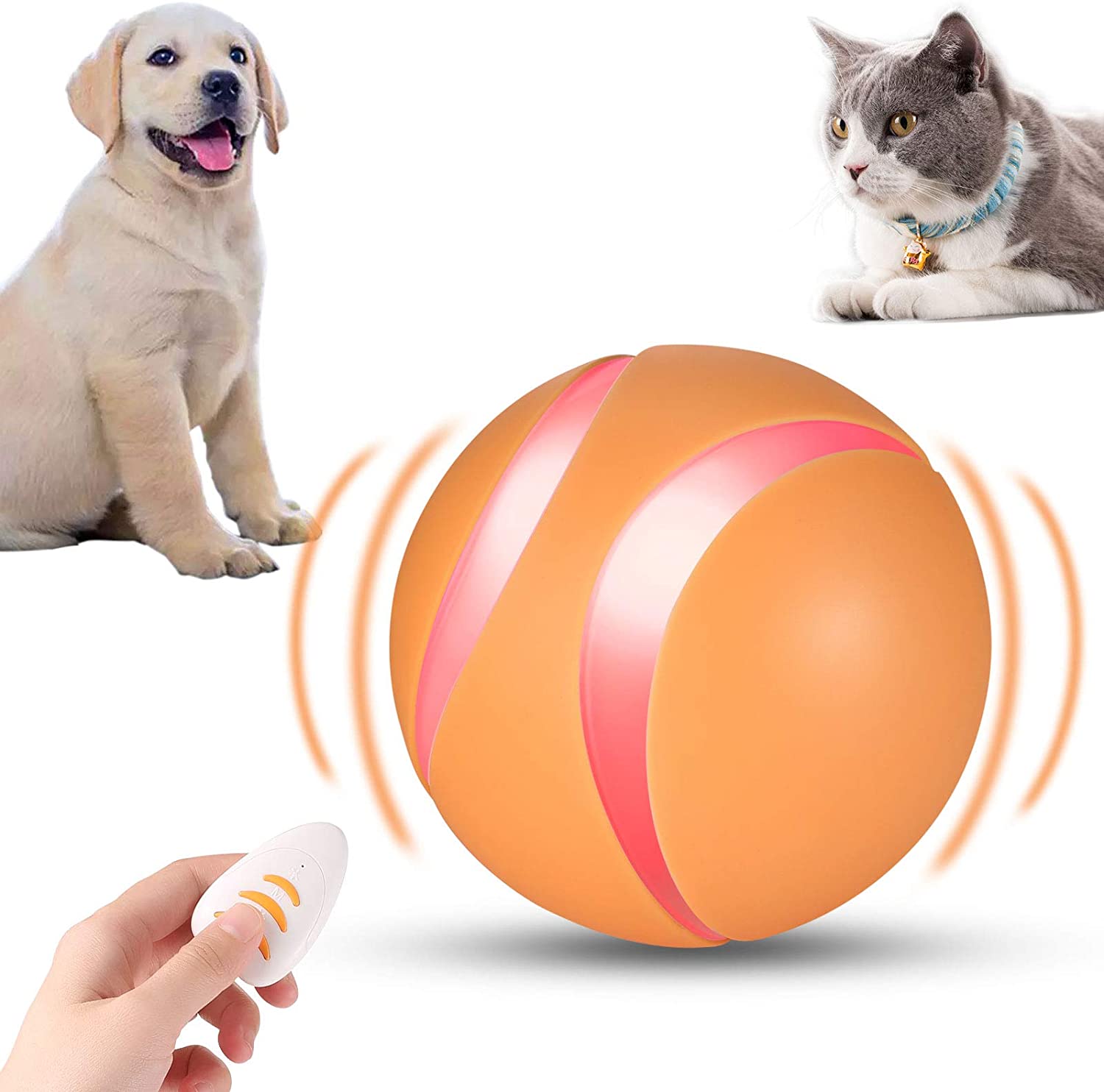USB Rechargeable Smart Interactive Toy for Cat&Dog