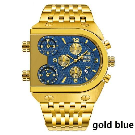 Fashion steel band sports quartz watch