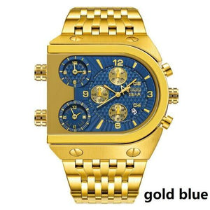Fashion steel band sports quartz watch