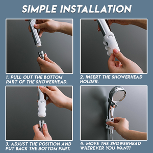 Hands-Free Showerhead Holder（Buy 2 Get 1 FREE）