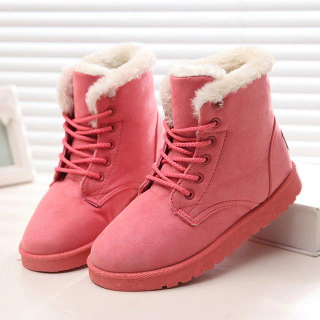 Fluffy Snow Boots