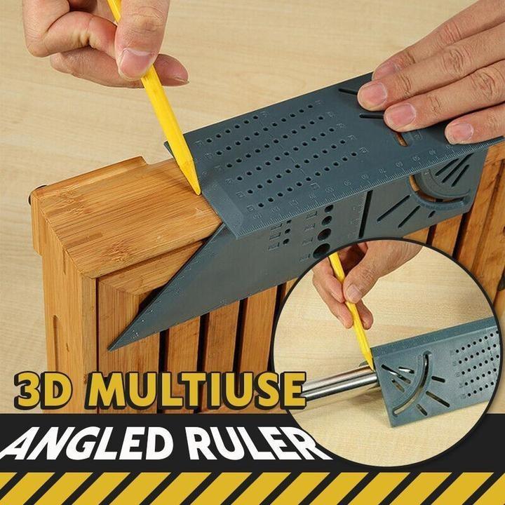 Christmas Hot Sale-3D Multi-Angle Measuring Ruler