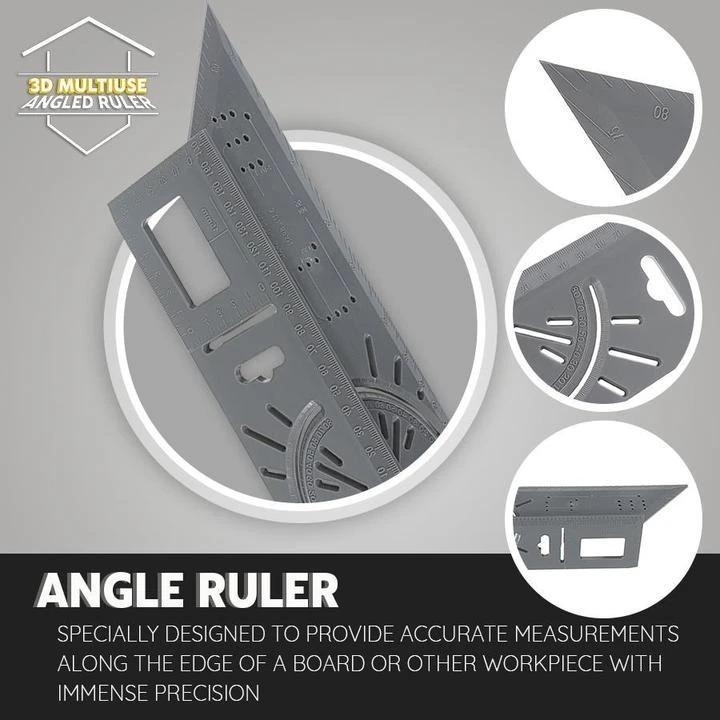 Christmas Hot Sale-3D Multi-Angle Measuring Ruler